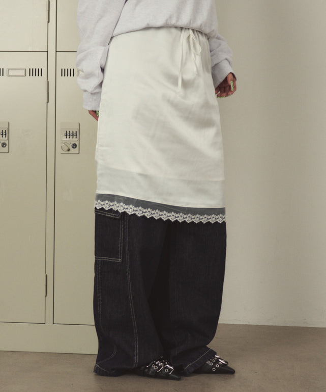 ホワイト モデル：163cm F着用