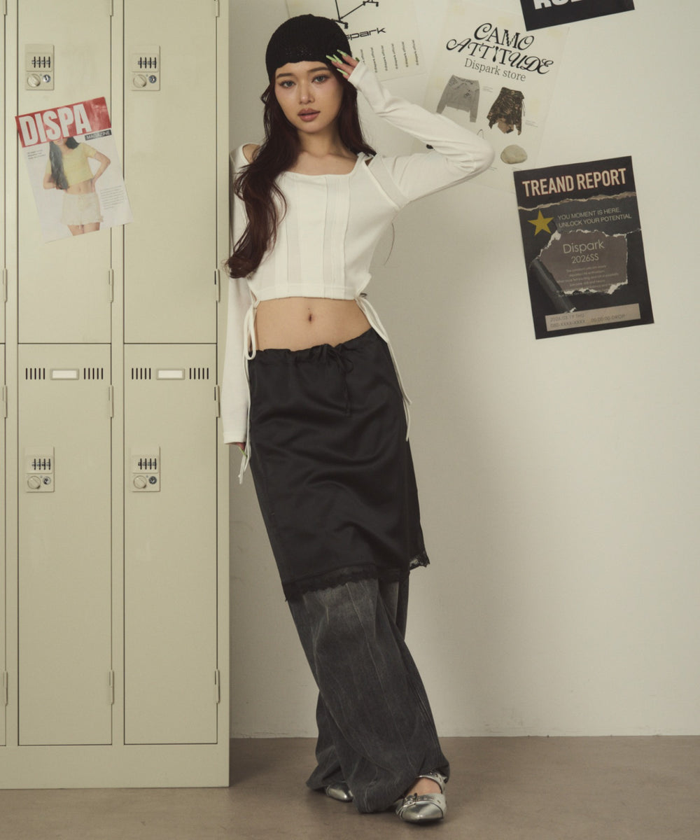 ブラック モデル：163cm F着用