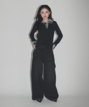 ブラック モデル：163cm S着用
