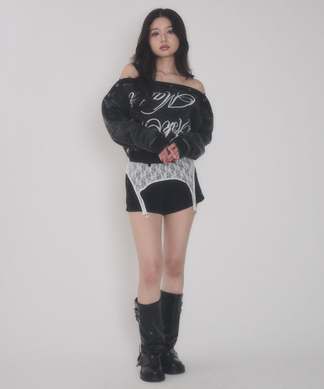 スミクロ モデル：163cm F着用