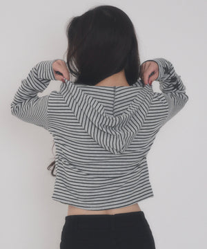 杢グレー モデル：163cm F着用