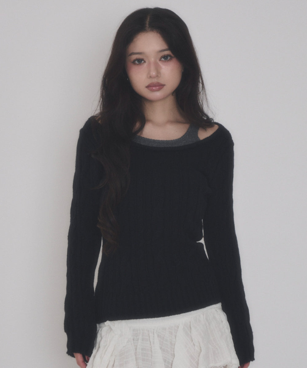 ブラック モデル：163cm F着用