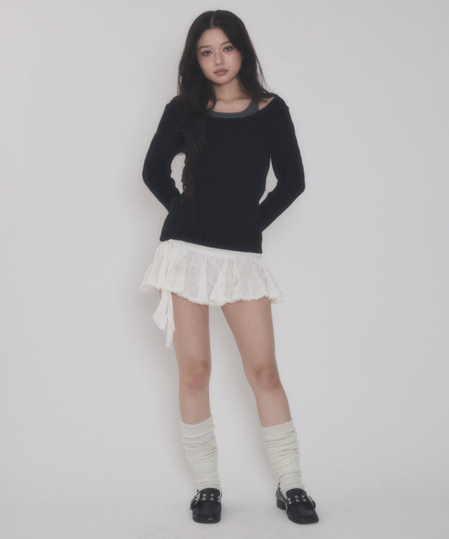 ブラック モデル：163cm F着用
