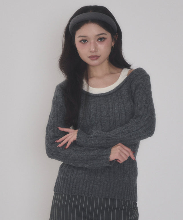 グレー モデル：163cm F着用