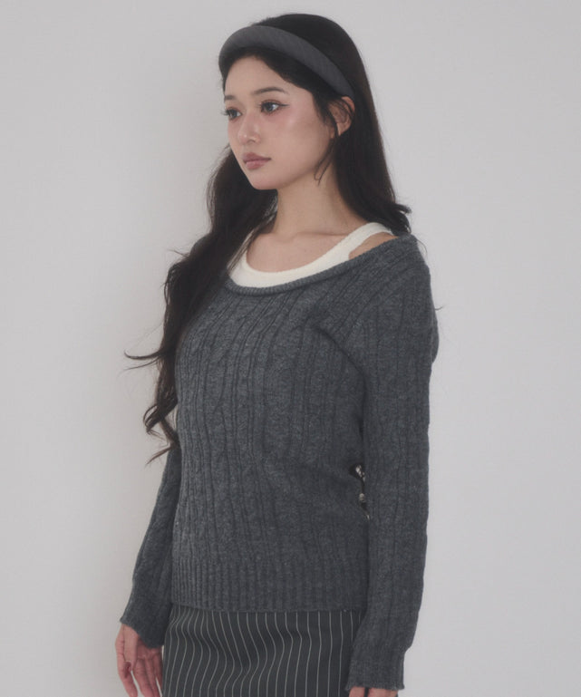 グレー モデル：163cm F着用