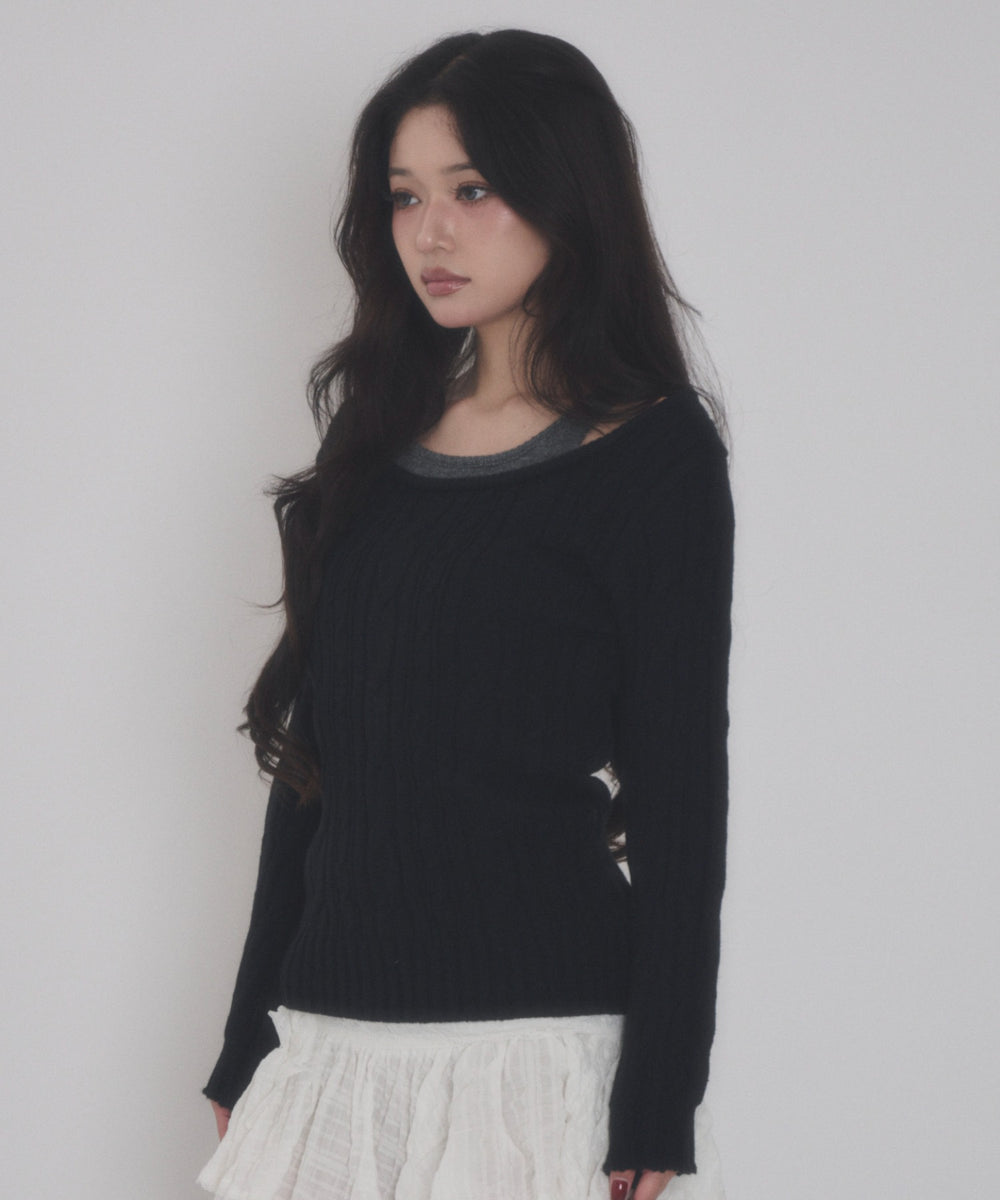ブラック モデル：163cm F着用