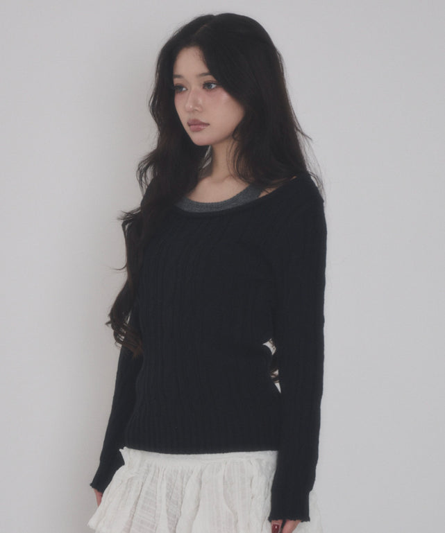 ブラック モデル：163cm F着用
