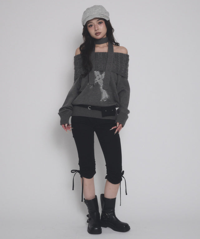 グレー モデル：163cm F着用