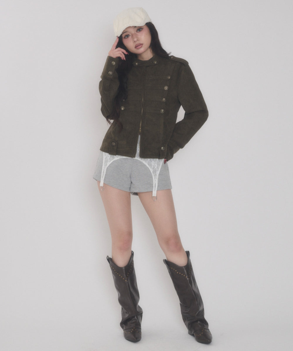 カーキ モデル：163cm F着用