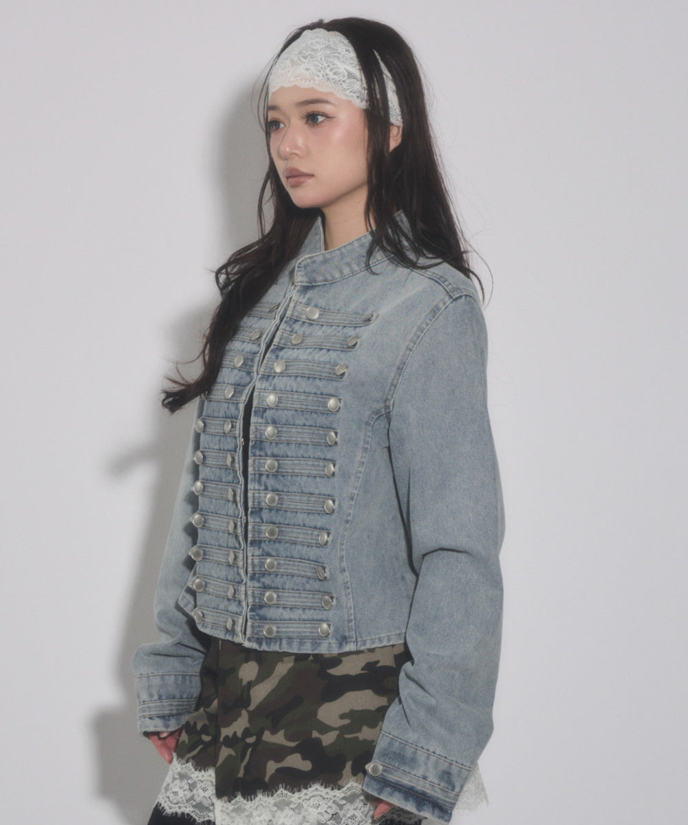 デニム淡 モデル：163cm F着用