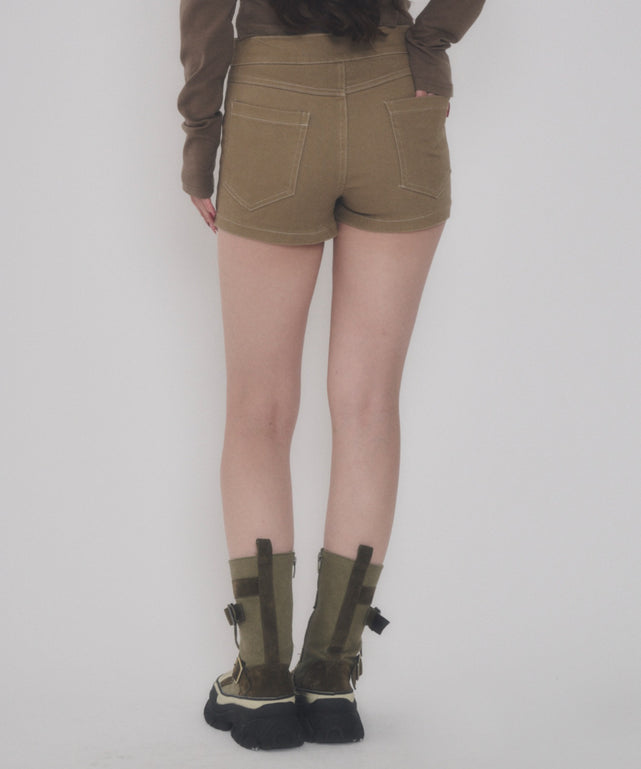 ベージュ モデル：163cm F着用