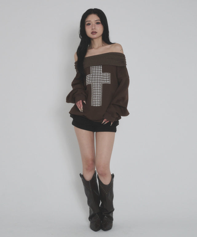 ブラウン モデル：163cm F着用