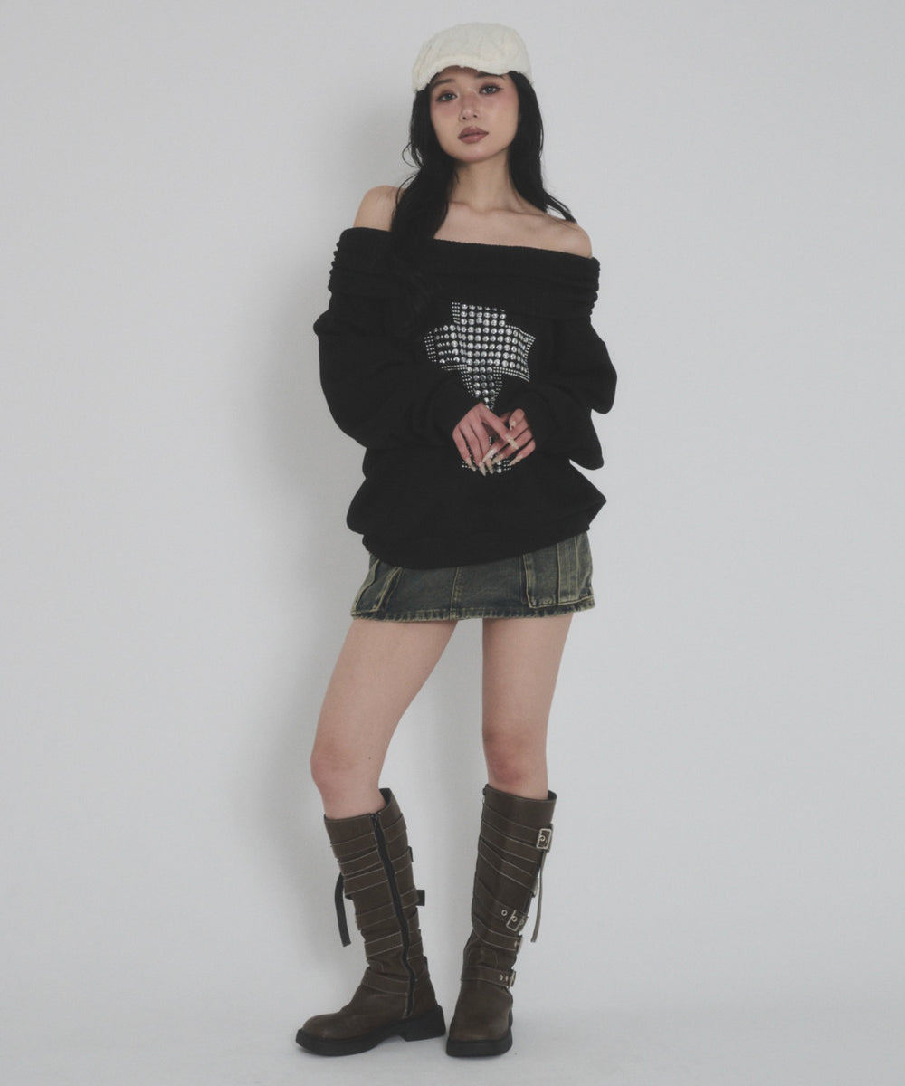 ブラック モデル：163cm F着用