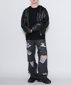 ブラック モデル：178㎝ FREE着用