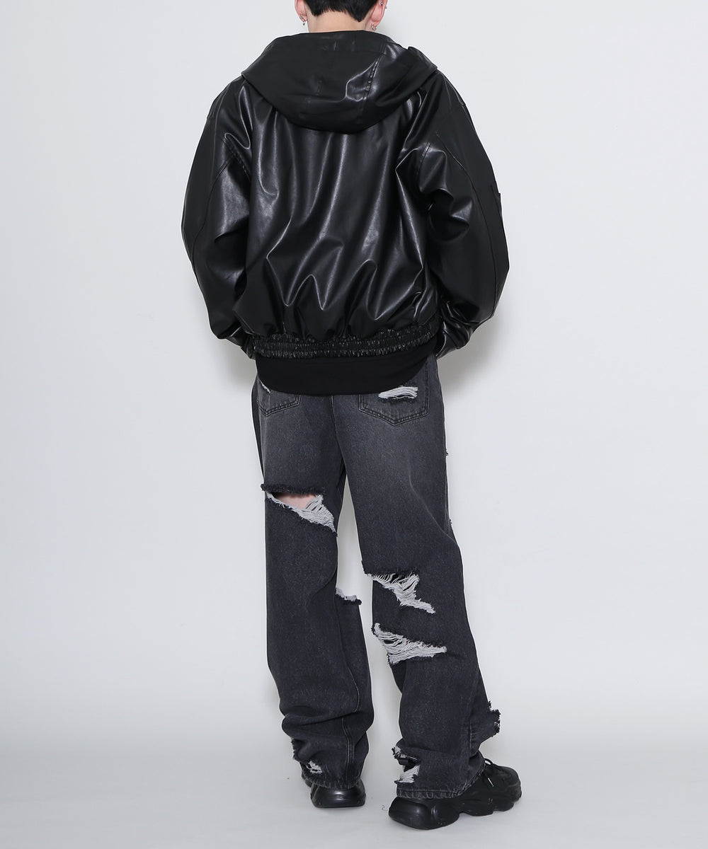 ブラック モデル：178㎝ FREE着用