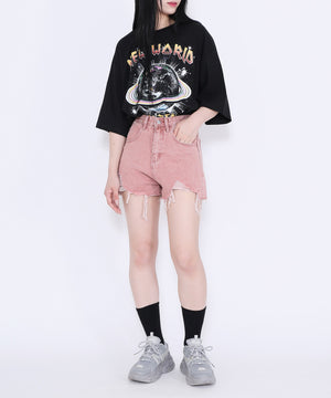 ピンク モデル：161cm S着用