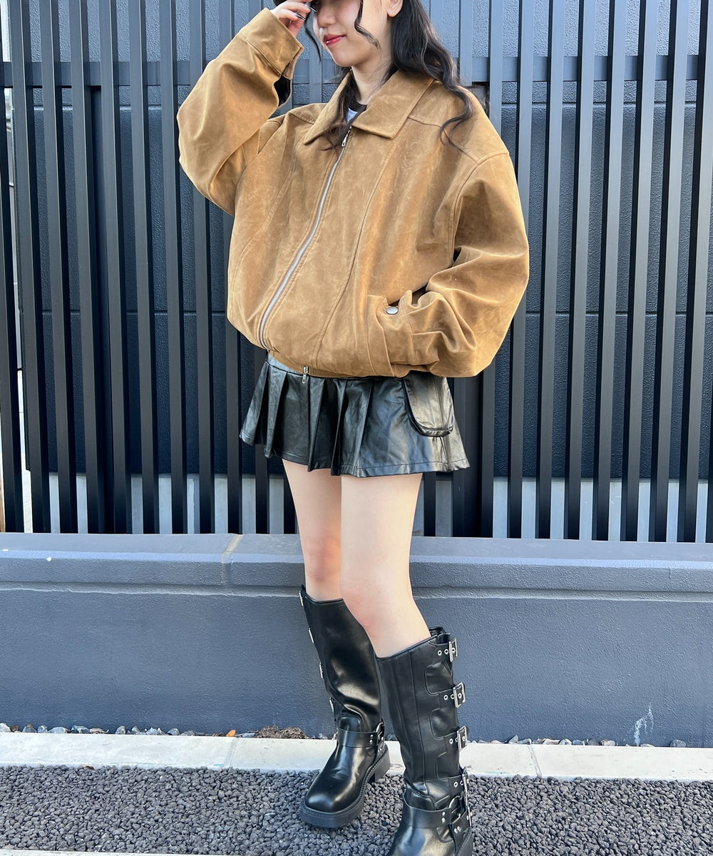 キャメル モデル：154㎝ L着用