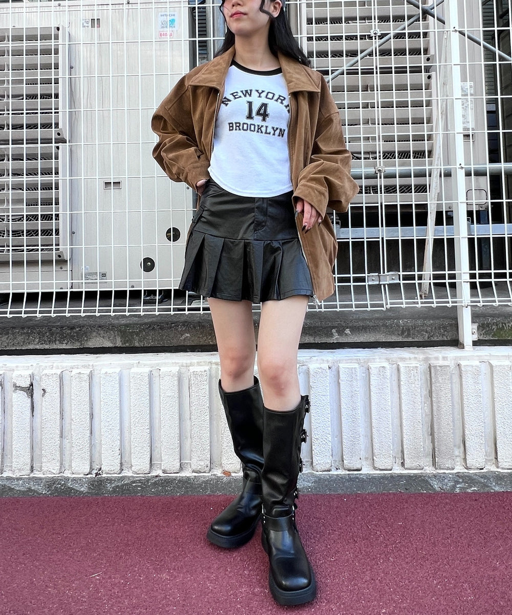 キャメル モデル：154㎝ L着用