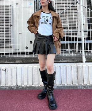 キャメル モデル：154㎝ L着用