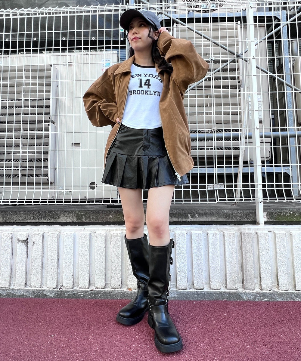 キャメル モデル：154㎝ L着用