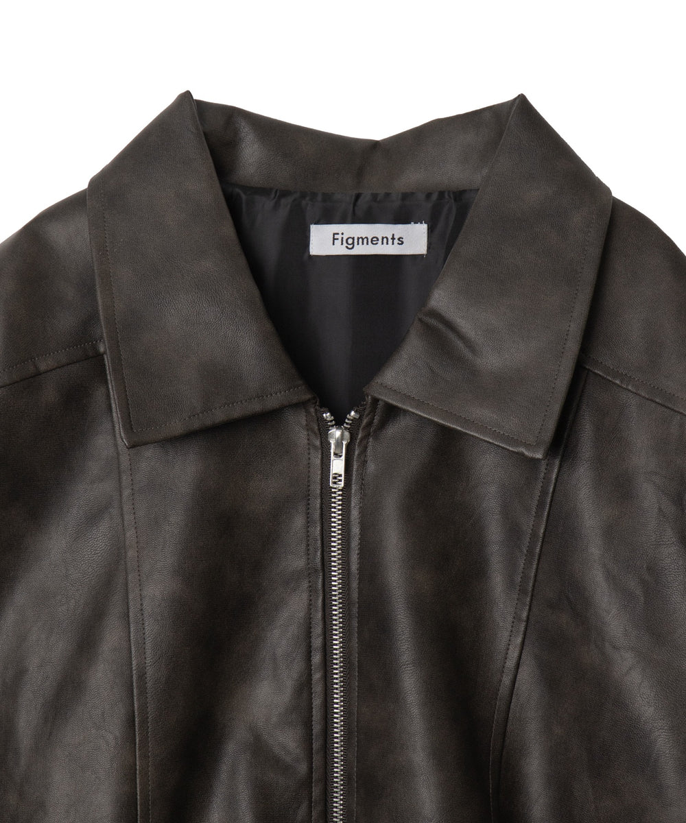 ヴィンテージ合皮ジャケット