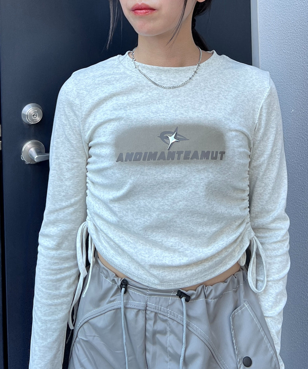 グレー モデル：154㎝ FREE着用