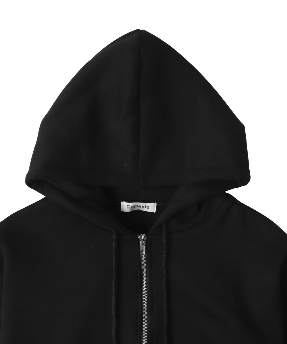 裏起毛ダブルZIPビッグパーカー