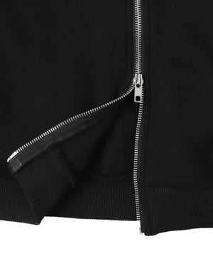 裏起毛ダブルZIPビッグパーカー