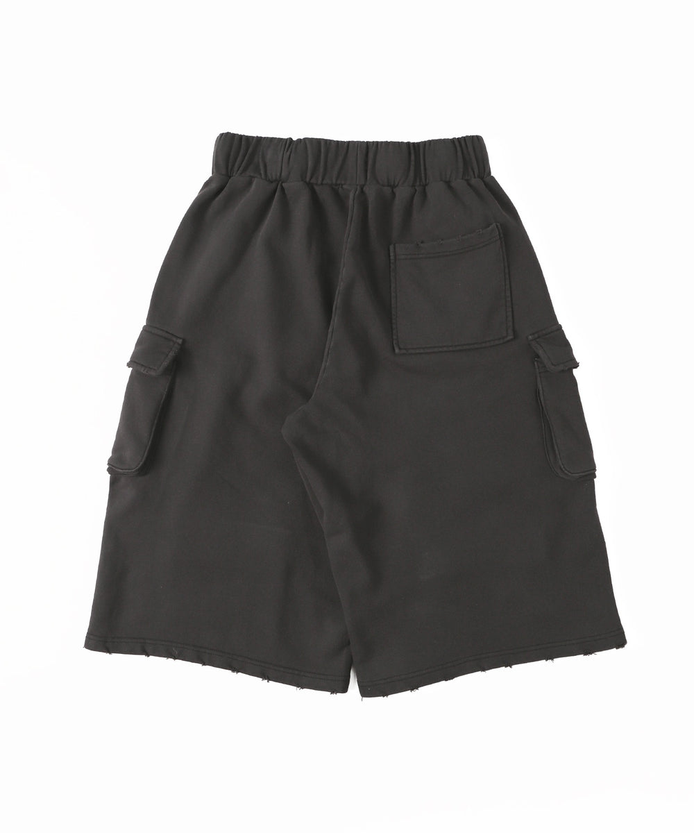 ヴィンテージマルチカーゴスウェットハーフパンツ