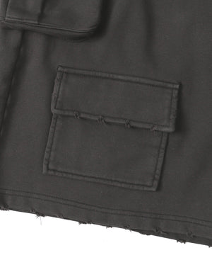 ヴィンテージマルチカーゴスウェットハーフパンツ