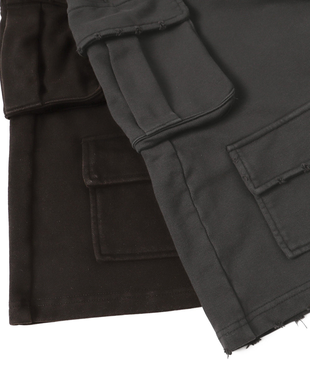 ヴィンテージマルチカーゴスウェットハーフパンツ