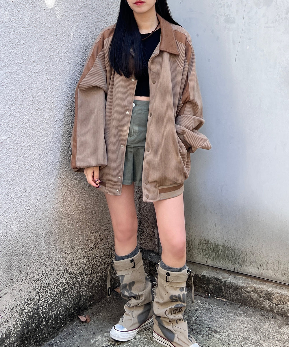 ベージュ モデル：154㎝ FREE着用