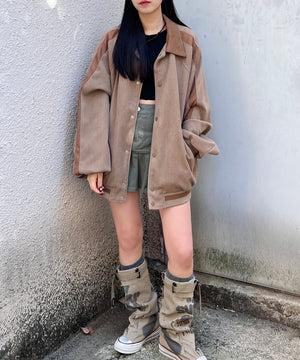 ベージュ モデル：154㎝ FREE着用