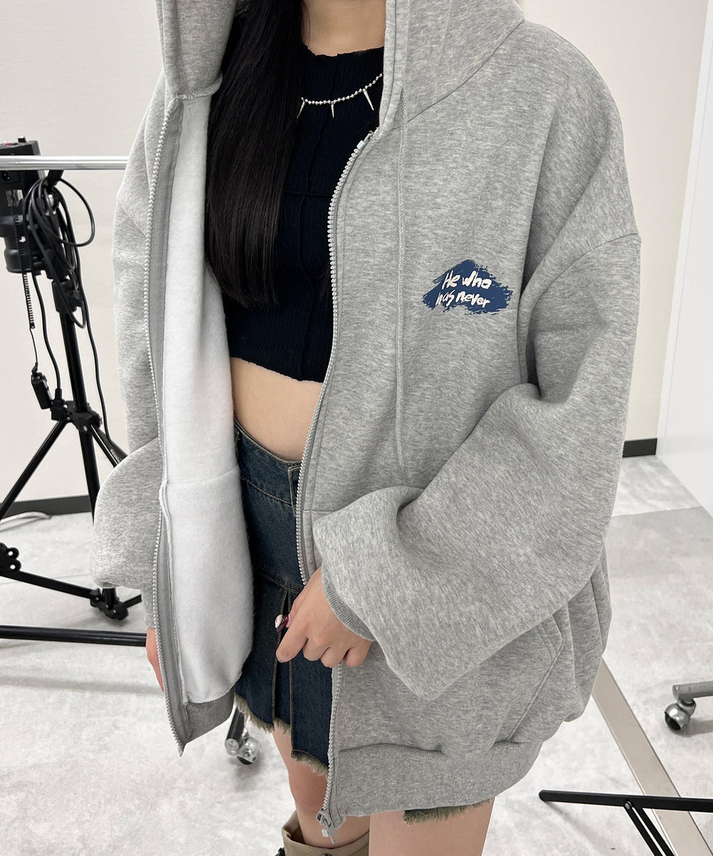 杢グレー モデル：154㎝ FREE着用