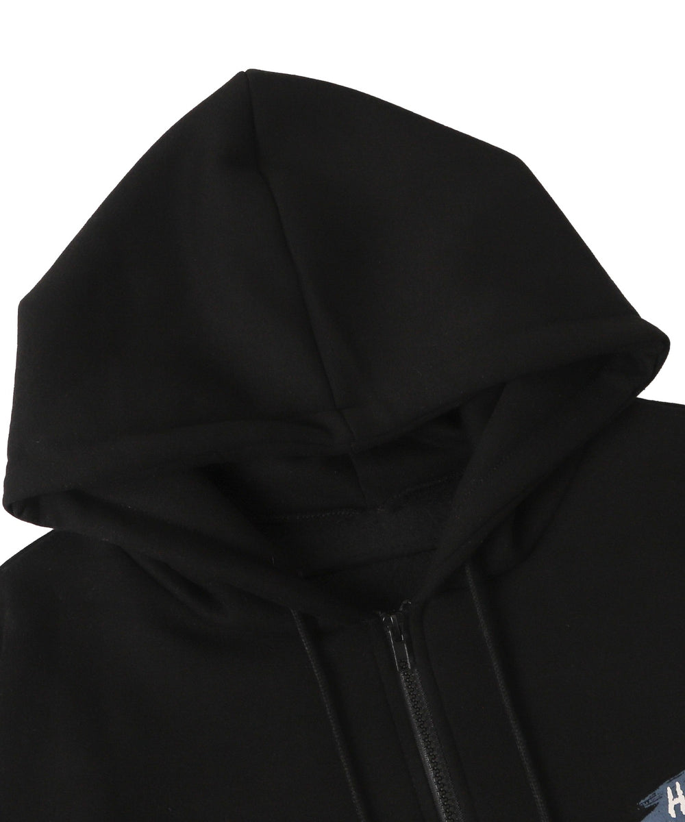 メッセージプリントZIPパーカー