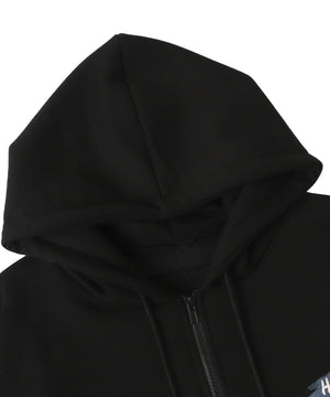 メッセージプリントZIPパーカー