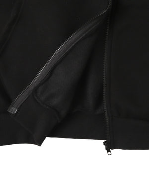 メッセージプリントZIPパーカー