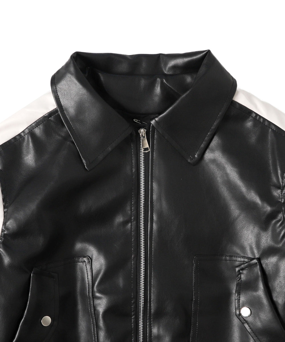 バイカーオーバージャケット