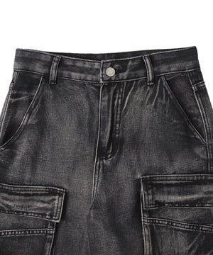 マルチベルトバギーデニム