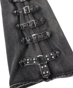 マルチベルトバギーデニム