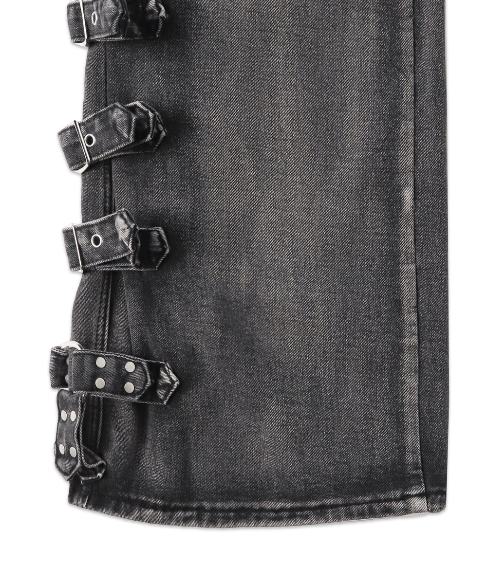 マルチベルトバギーデニム