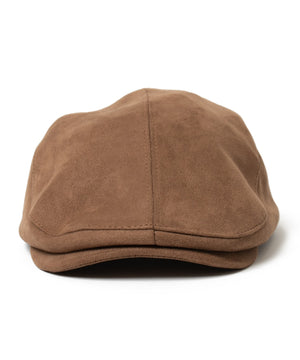 合皮起毛ハンチング