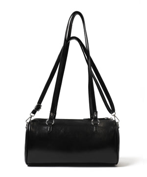 ダブルポケットPUボストンバッグ