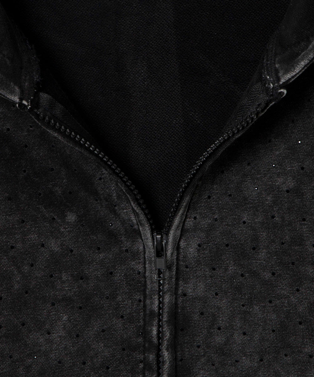 ピグメントビジューZIPパーカー