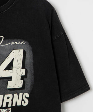 ナンバーロゴピグメントTシャツ