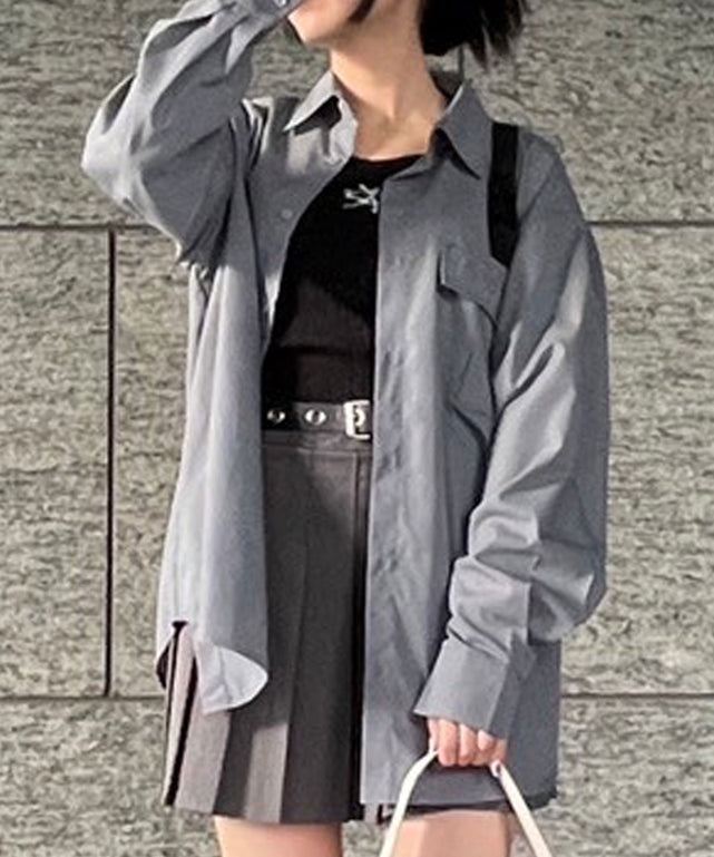 グレー モデル：154㎝ FREE着用