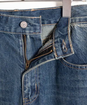 ドラゴン刺繍デニムパンツ