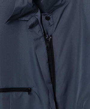 クロップドZIPデザインシャツ