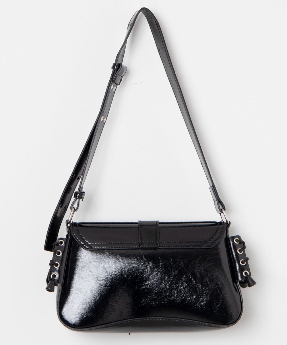 ダブルポケットショルダーバッグ