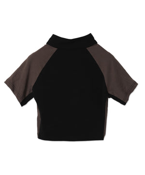 フロントZIPレーシングトップス